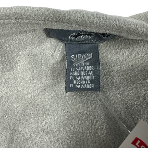 Aerie faux suede bandeau bralette top gray size small - Picture 5 of 5